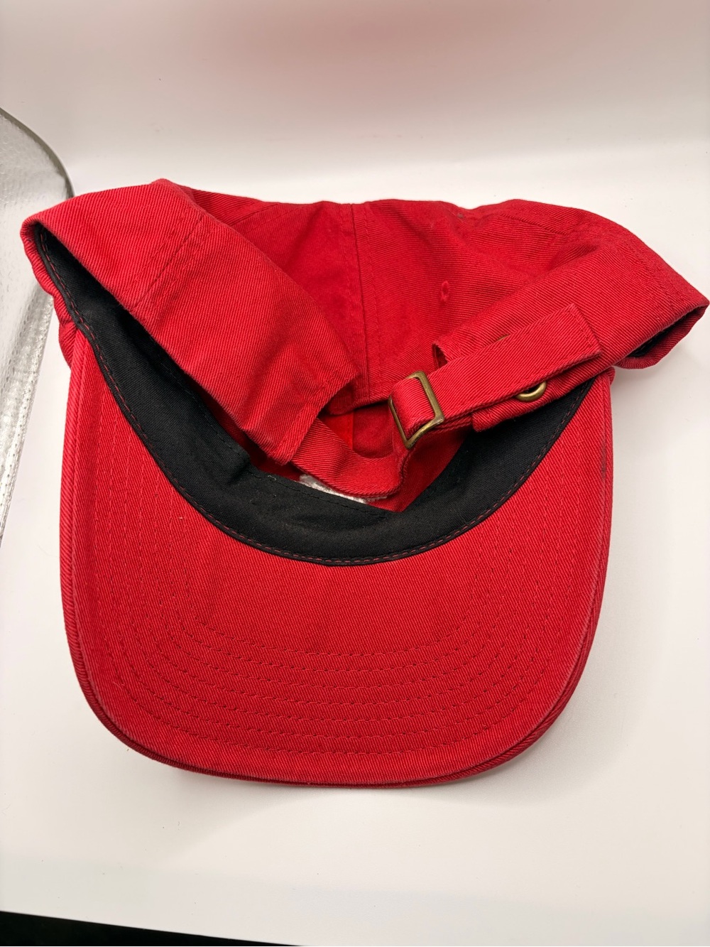 Red Stussy Baseball Cap - Men's Casual Hat - Picture 2 of 3